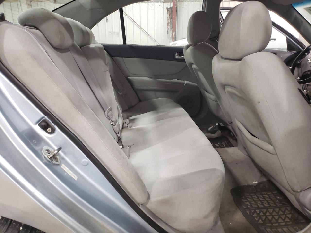 2008 Hyundai Sonata VIN 5NPET46C08H384883 Copart auction photo, rear end / all over damage thumbnail 10