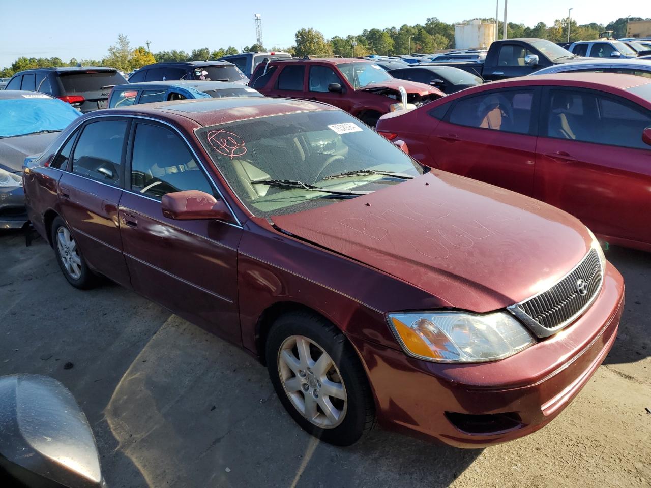 2002 Toyota Avalon VIN 4T1BF28B42U209161