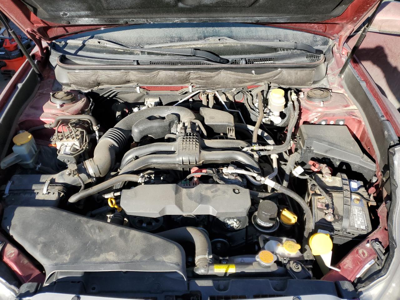 2014 Subaru Outback VIN 4S4BRBCC1E3314466 Copart auction photo, front end damage thumbnail 11