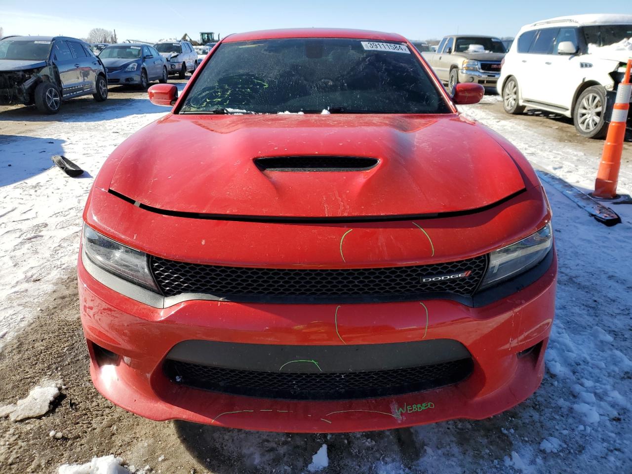 2017 Dodge Charger VIN 2C3CDXCTXHH631303 Copart auction photo, side damage thumbnail 5