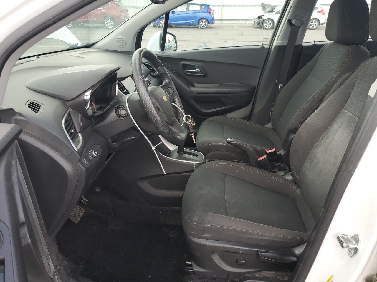 2018 Chevrolet Trax VIN KL7CJNSB8JB567159 Copart auction photo, front end / side damage thumbnail 7