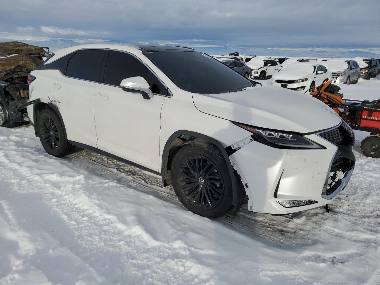 2020 Lexus RX VIN 2T2JZMDA0LC248405 Copart auction photo, front end / mechanical damage thumbnail 4