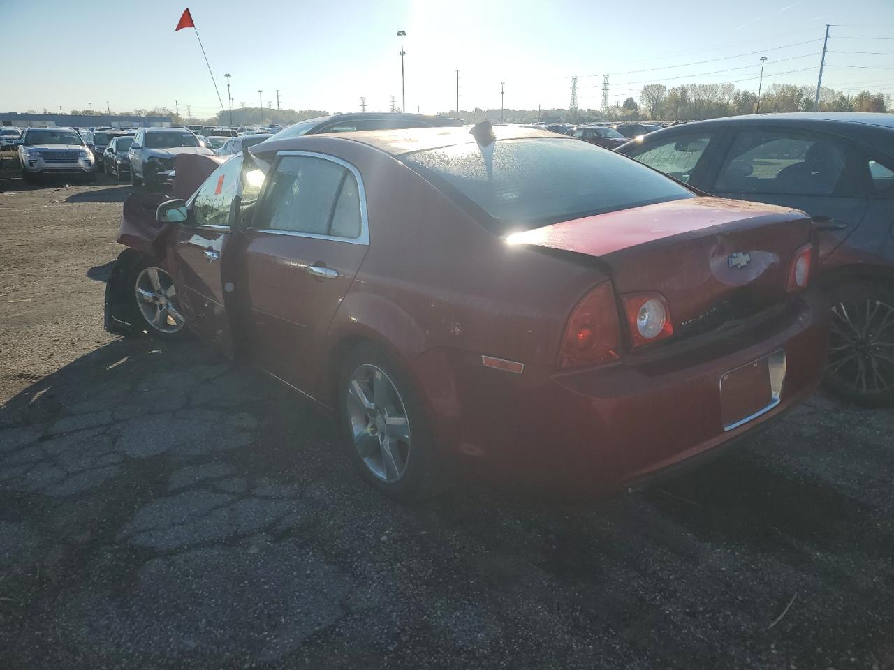2012 Chevrolet Malibu VIN 1G1ZD5E0XCF310328 Copart auction photo, front end damage thumbnail 2
