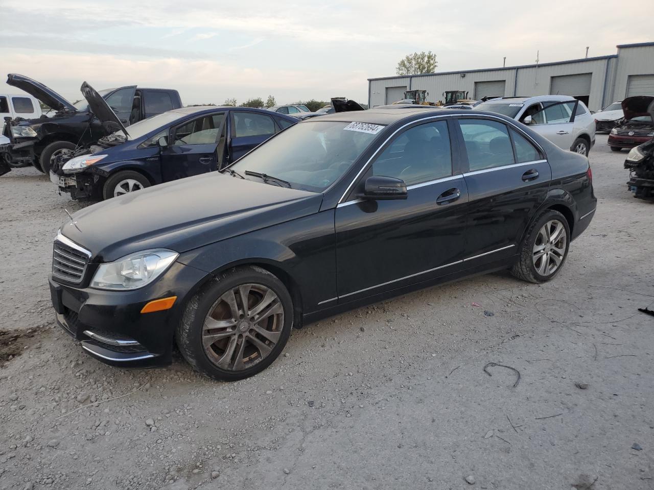 2013 Mercedes-Benz C-klasse VIN WDDGF8ABXDR270694