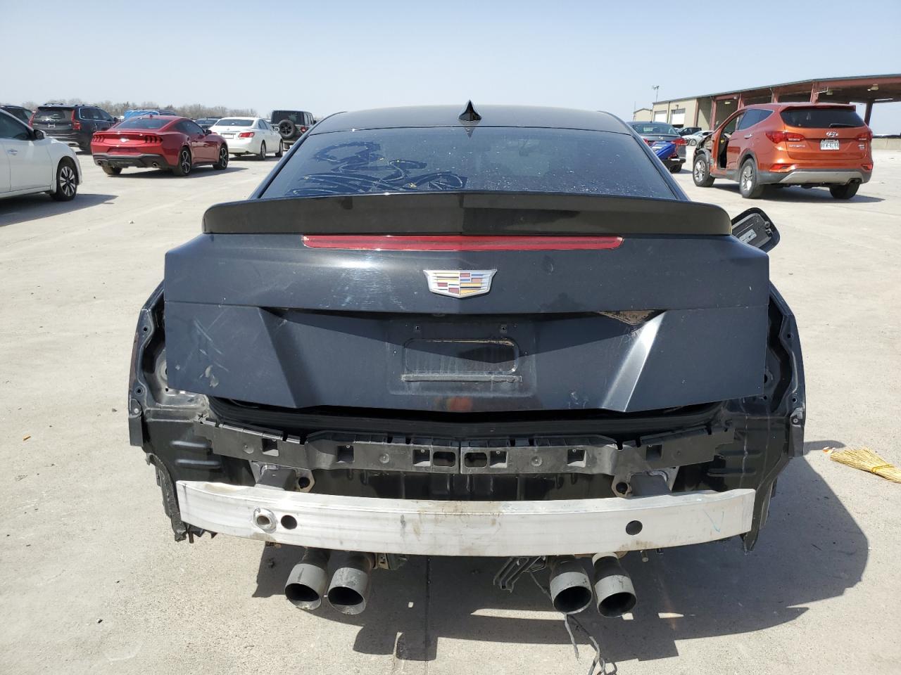2016 Cadillac ATS VIN 1G6AN1RY9G0102639 Copart auction photo, stripped / hail damage thumbnail 6