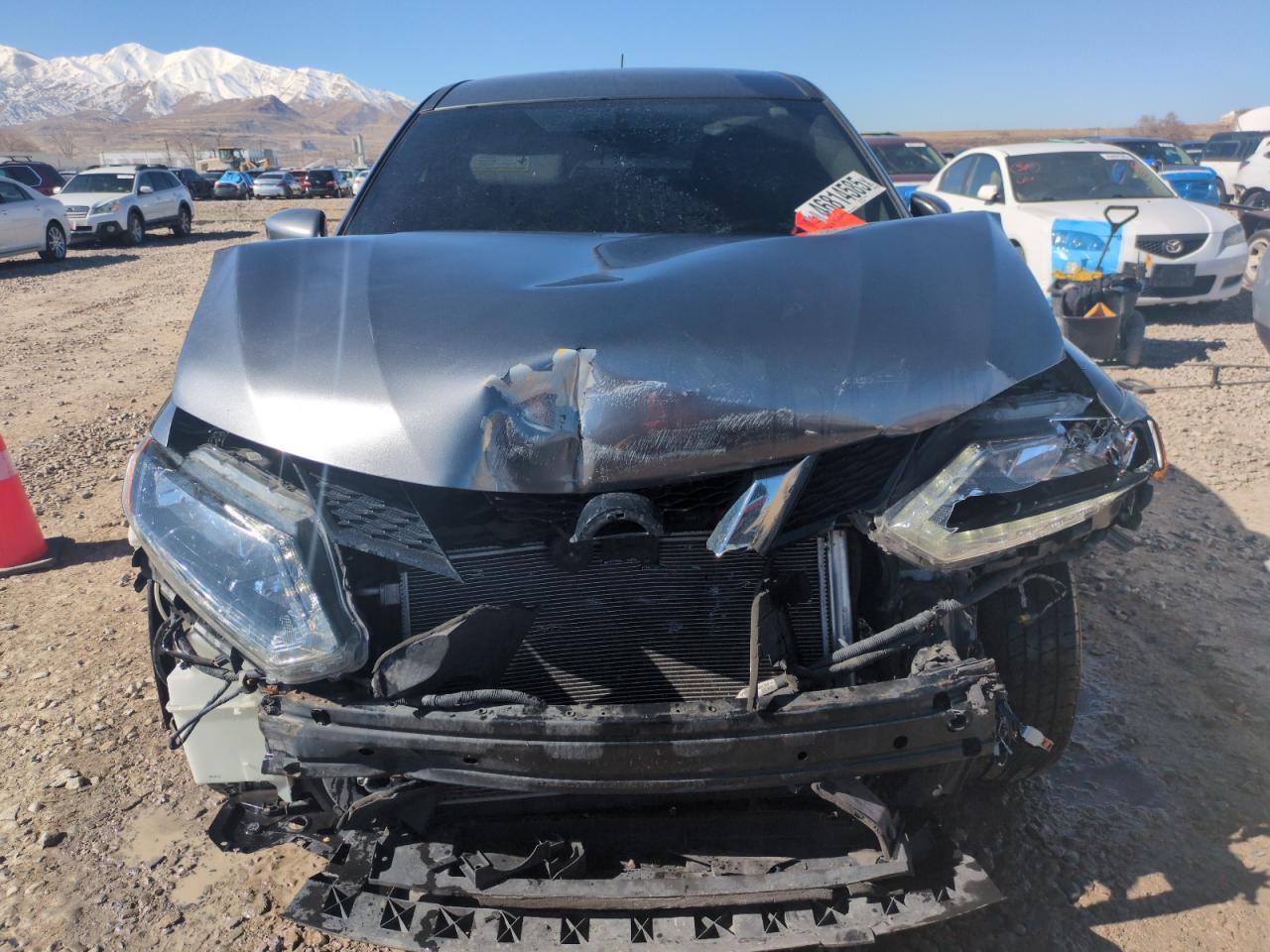 2016 Nissan Rogue VIN KNMAT2MV8GP732469 Copart auction photo, front end damage thumbnail 5