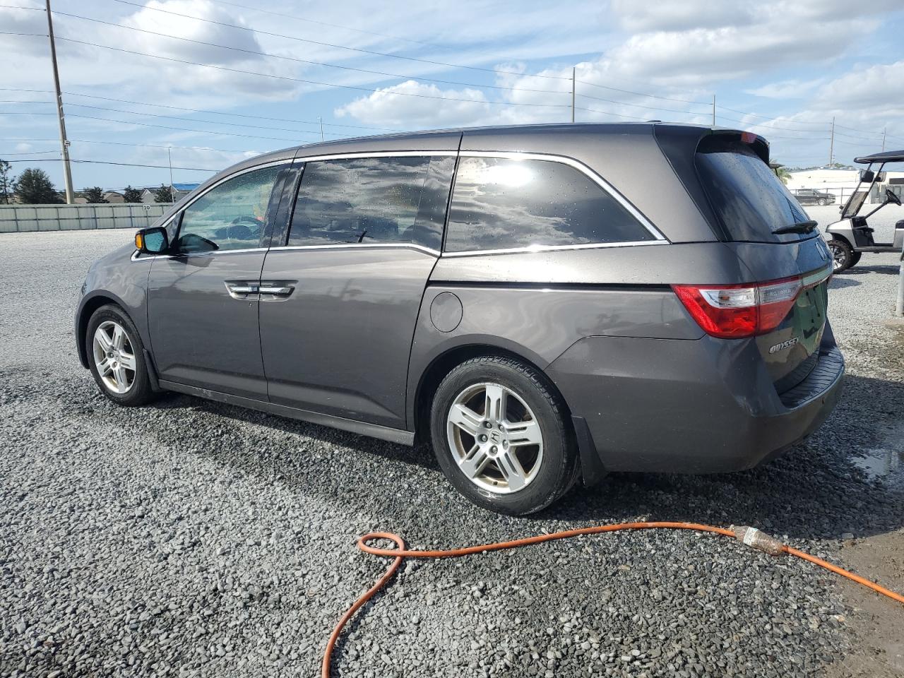 2013 Honda Odyssey VIN 5FNRL5H90DB007715 Copart auction photo, water/flood damage thumbnail 2