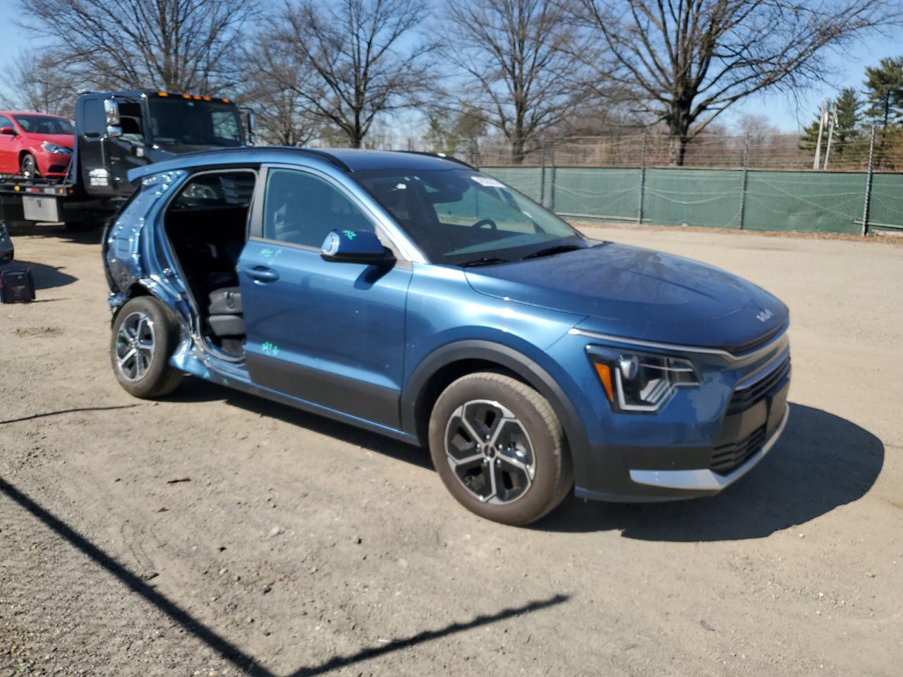2024 KIA Niro VIN KNDCR3LE6R5163859 Copart auction photo, rear end / side damage thumbnail 4