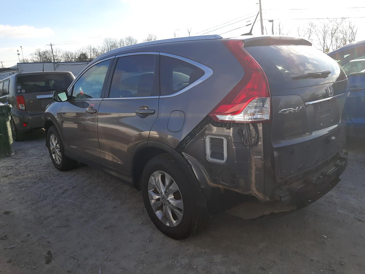 2014 Honda CR-V VIN 5J6RM4H75EL096454 Copart auction photo, all over damage thumbnail 2