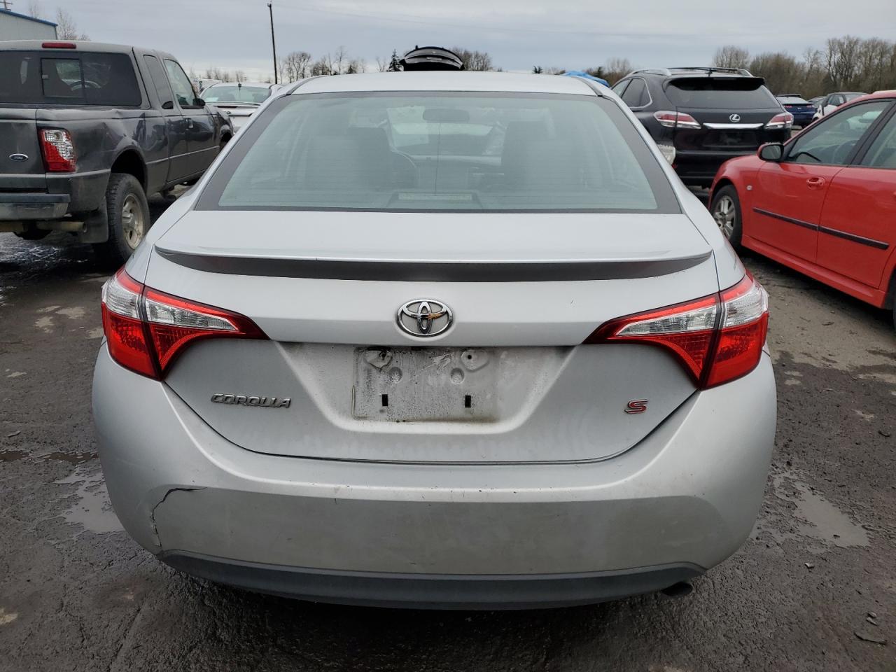 2016 Toyota Corolla VIN 2T1BURHE2GC520217 Copart auction photo, front end damage thumbnail 6