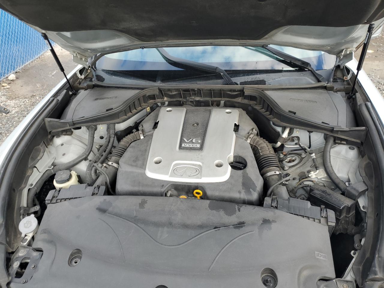 2013 Infiniti M VIN JN1BY1AR1DM604145 Copart auction photo, rear end damage thumbnail 11