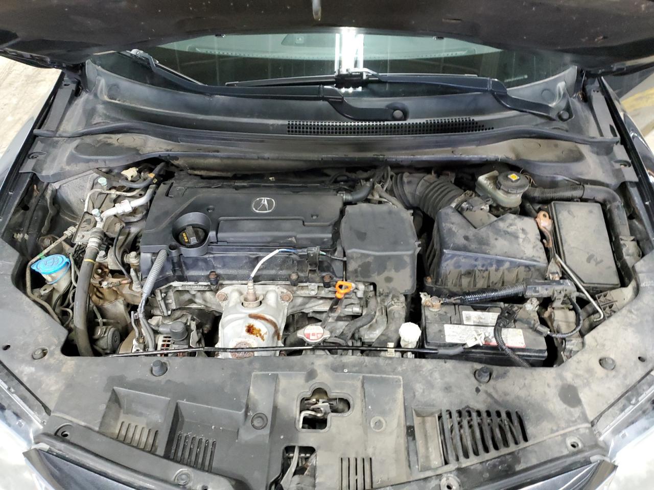 2016 Acura ILX VIN 19UDE2F82GA004648 Copart auction photo, front end / mechanical damage thumbnail 11