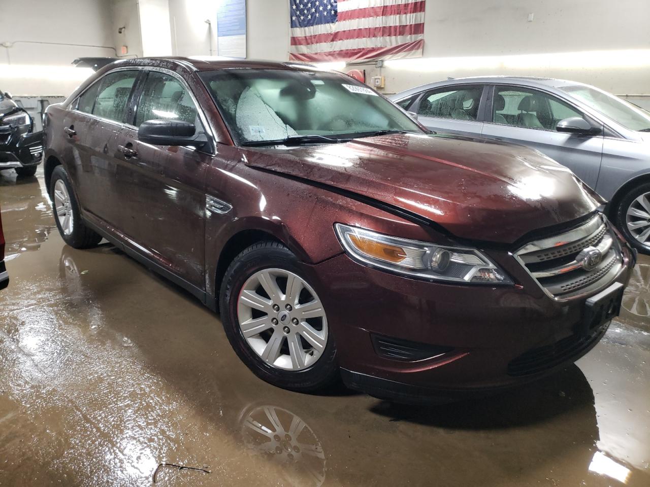 2010 Ford Taurus VIN 1FAHP2DW8AG154138 Copart auction photo, all over damage thumbnail 4