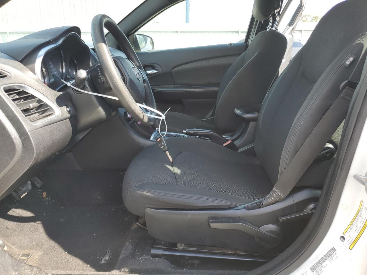 2013 Dodge Avenger VIN 1C3CDZAG5DN749844 Copart auction photo, front end damage thumbnail 7