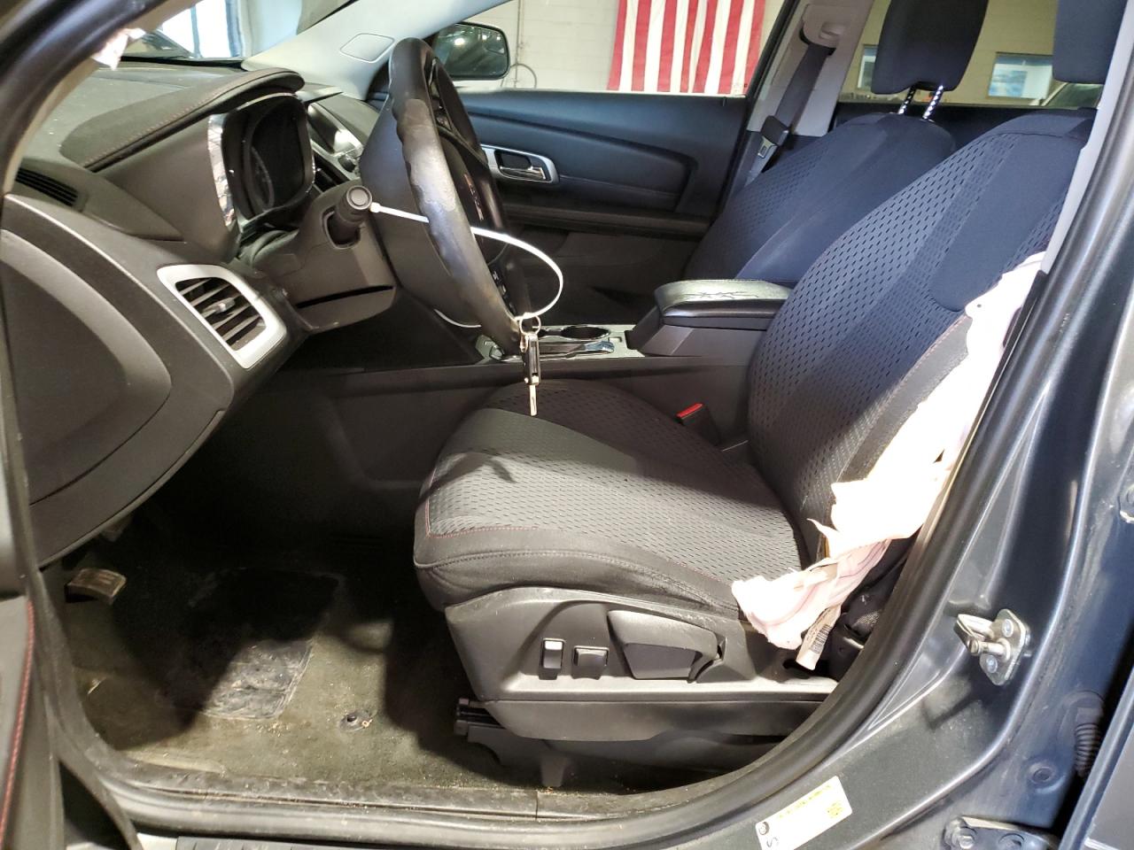 2013 GMC Terrain VIN 2GKFLREK9D6425802 Copart auction photo, side / front end damage thumbnail 7