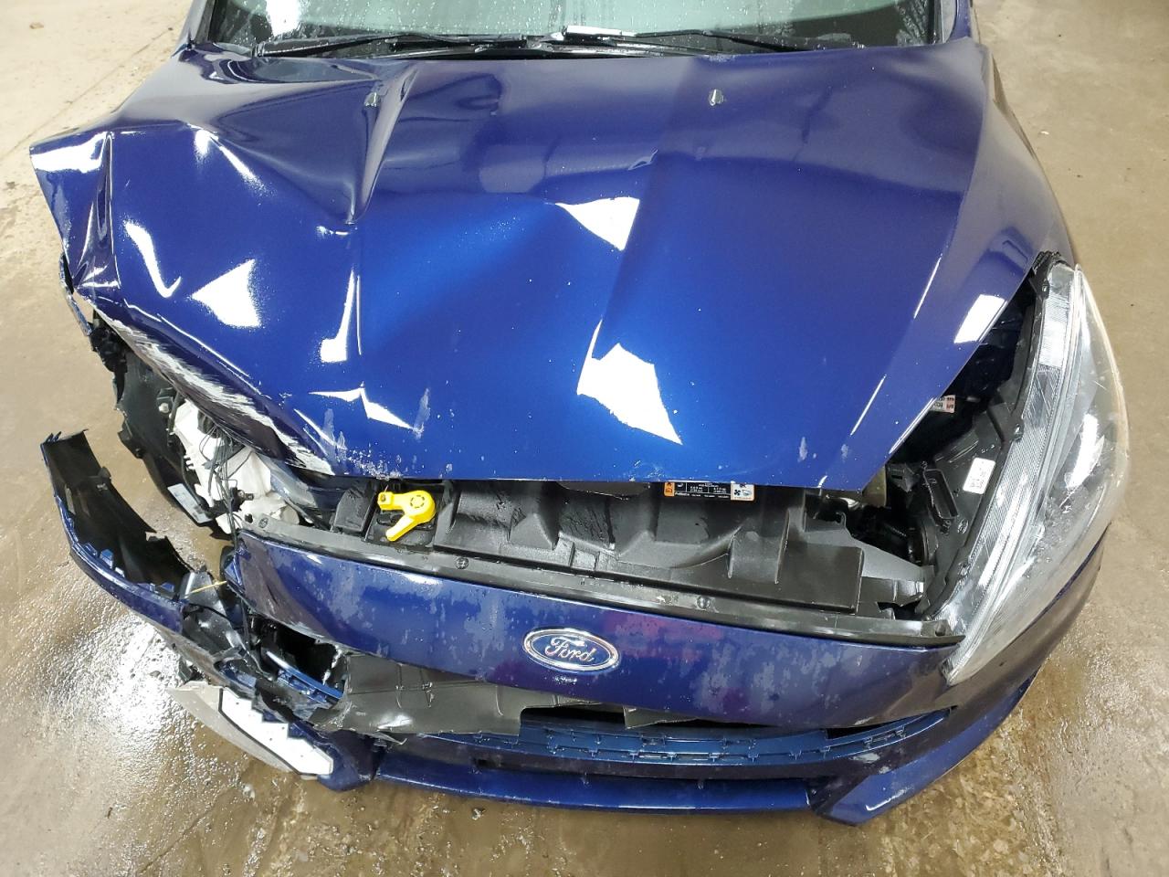 2017 Ford Focus VIN 1FADP3L97HL222270 Copart auction photo, front end / side damage thumbnail 11