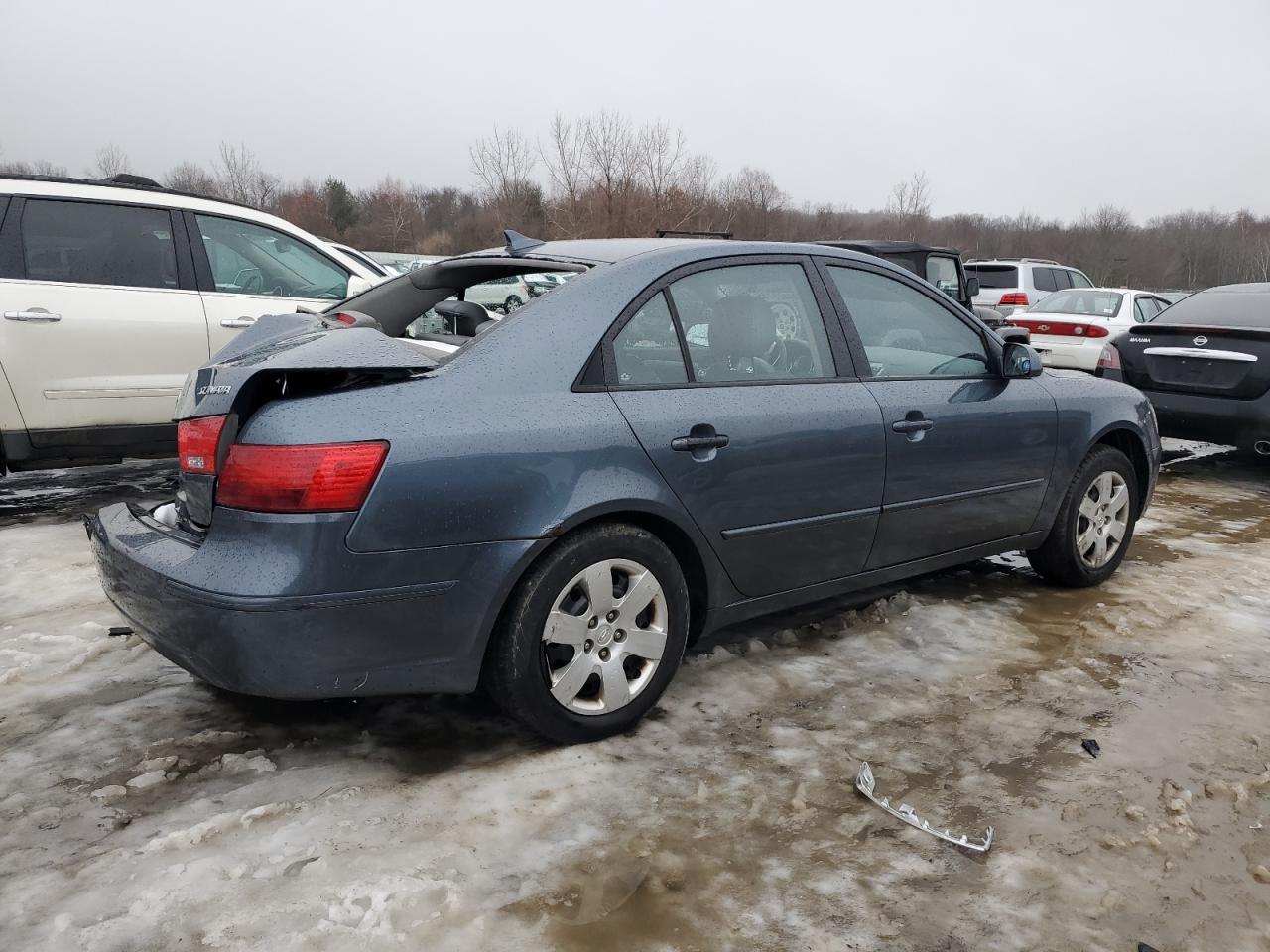 2010 Hyundai Sonata VIN 5NPET4ACXAH616726 Copart auction photo, rear end damage thumbnail 3
