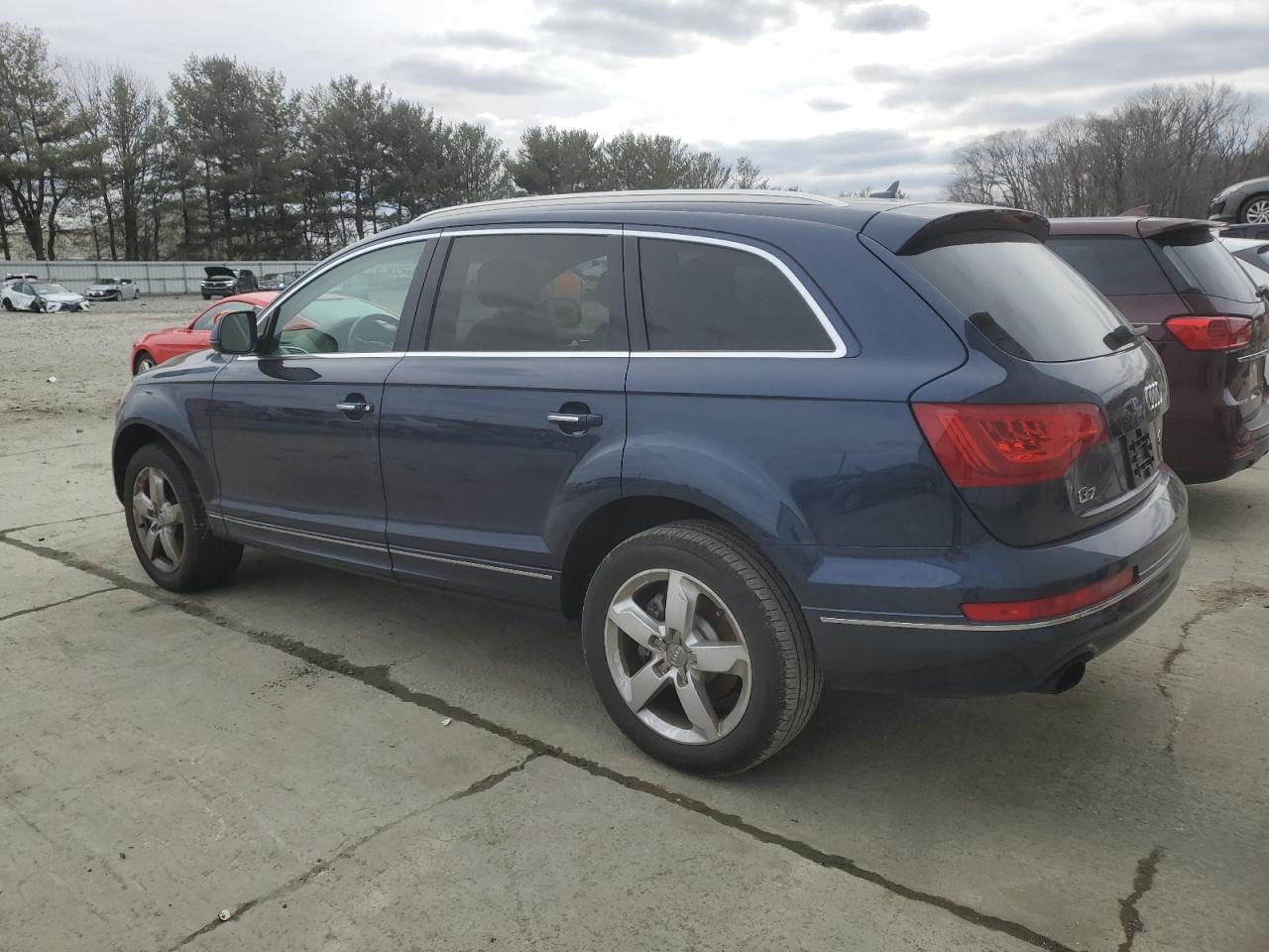 2014 Audi Q7 VIN WA1LGAFE1ED018275 Copart auction photo, normal wear damage thumbnail 2