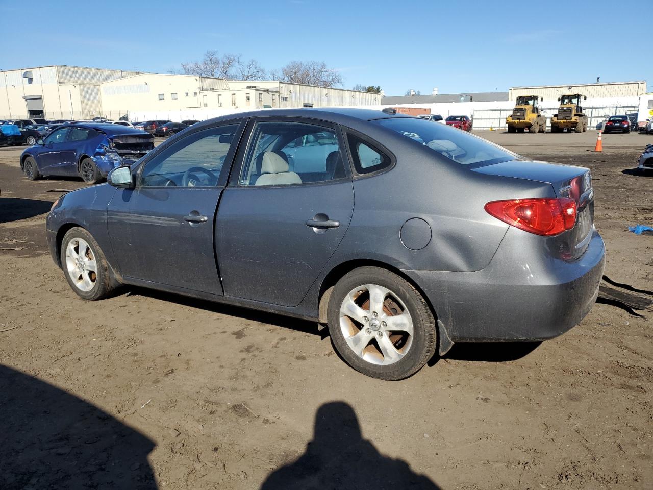 2008 Hyundai Elantra VIN KMHDU46D88U463673 Copart auction photo, mechanical damage thumbnail 2