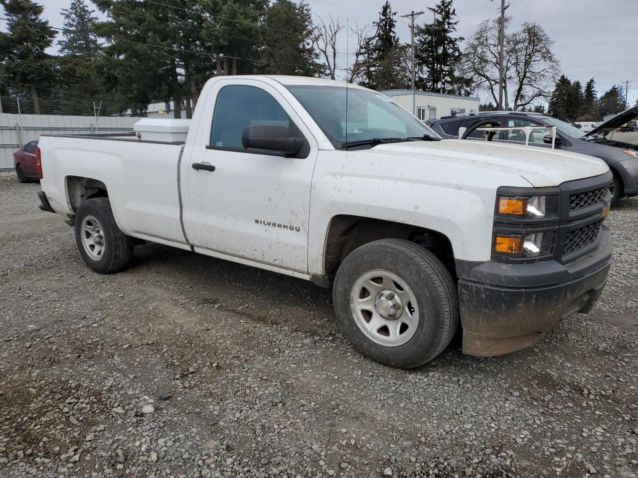 2015 Chevrolet Silverado VIN 1GCNCPEH9FZ312990 Copart auction photo, side damage thumbnail 4