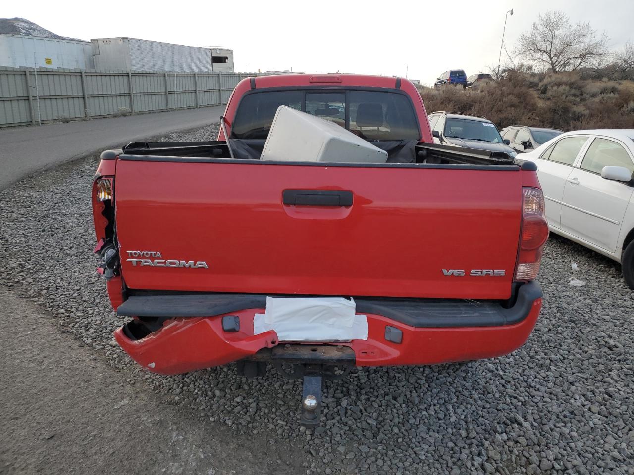 2006 Toyota Tacoma VIN 5TEUU42NX6Z159381 Copart auction photo, all over damage thumbnail 6