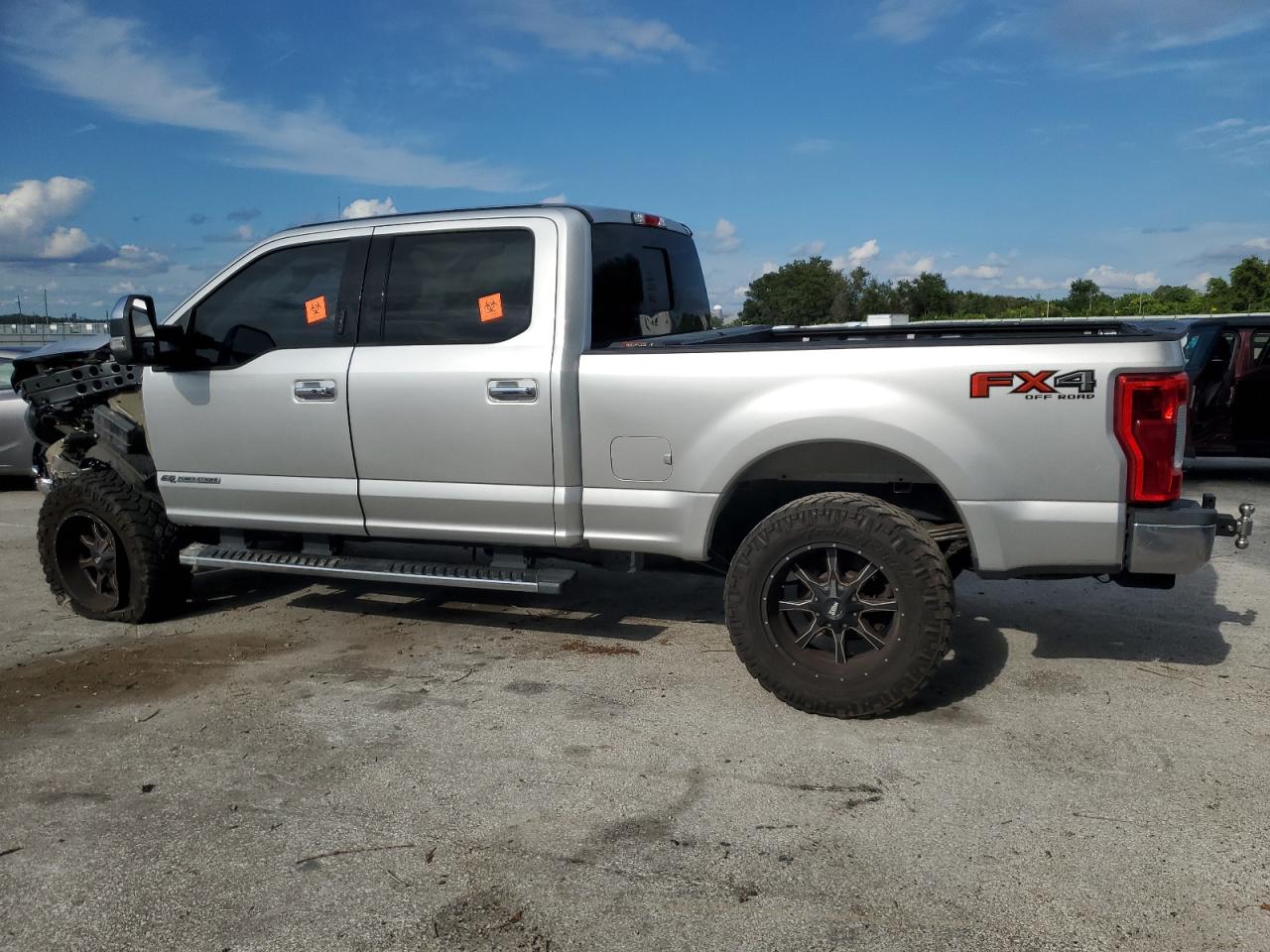 2018 Ford F250 VIN 1FT7W2BT9JEC87262 Copart auction photo, front end damage thumbnail 2