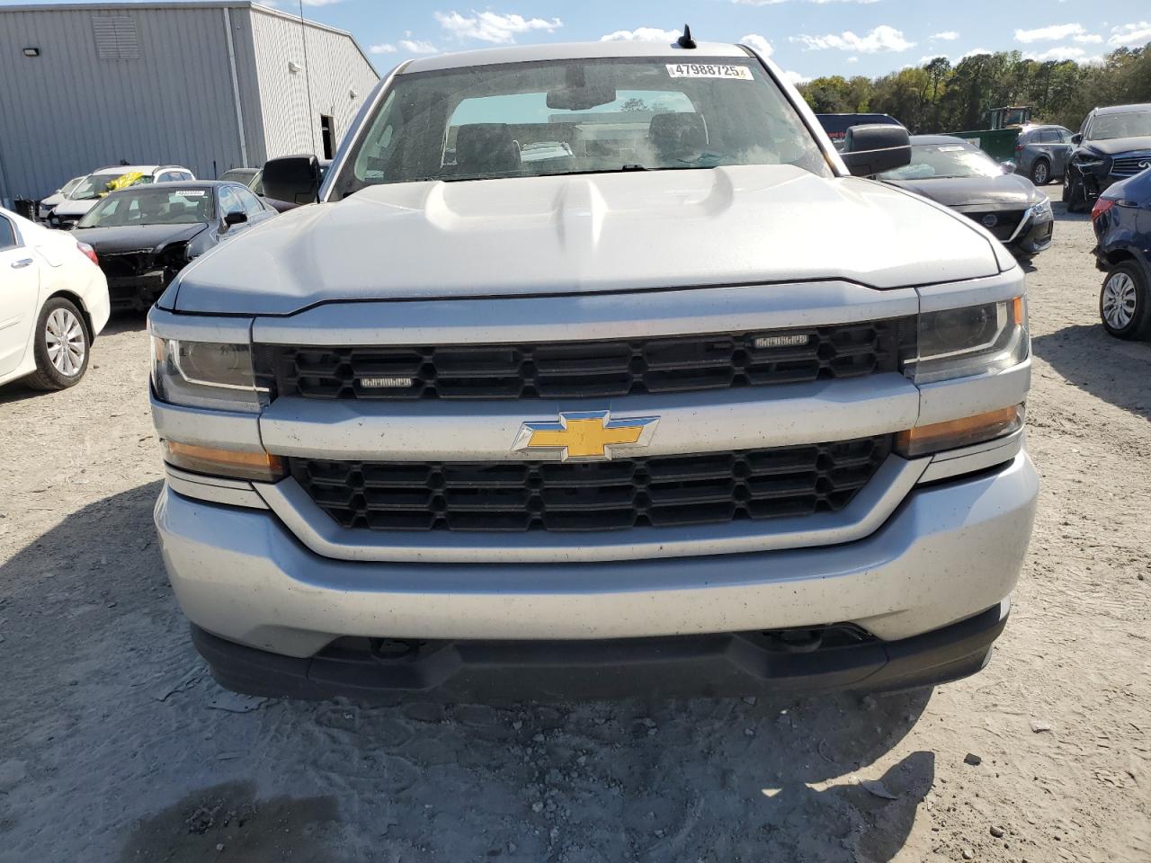 2018 Chevrolet Silverado VIN 1GCVKPEC2JZ371797 Copart auction photo, all over damage thumbnail 5