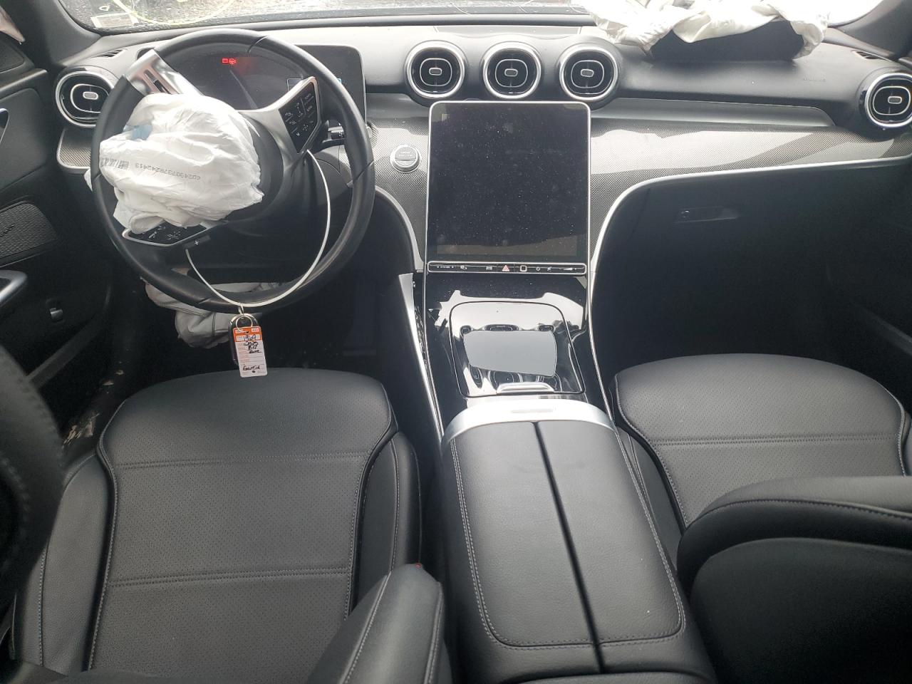 2023 Mercedes-Benz C-klasse VIN W1KAF4HB6PR031099 Copart auction photo, front end damage thumbnail 8