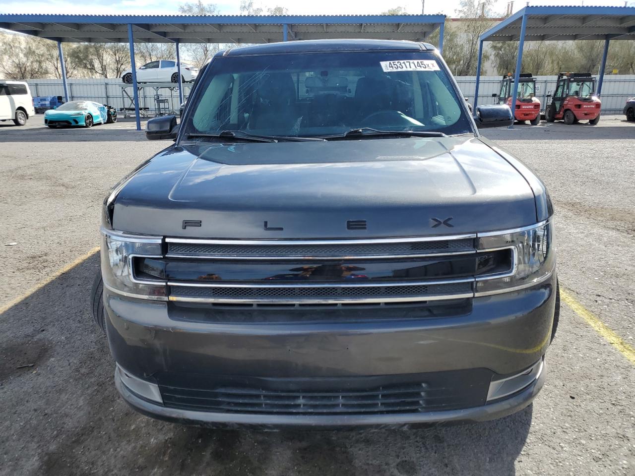 2019 Ford Flex VIN 2FMGK5C80KBA21368 Copart auction photo, front end / side damage thumbnail 5