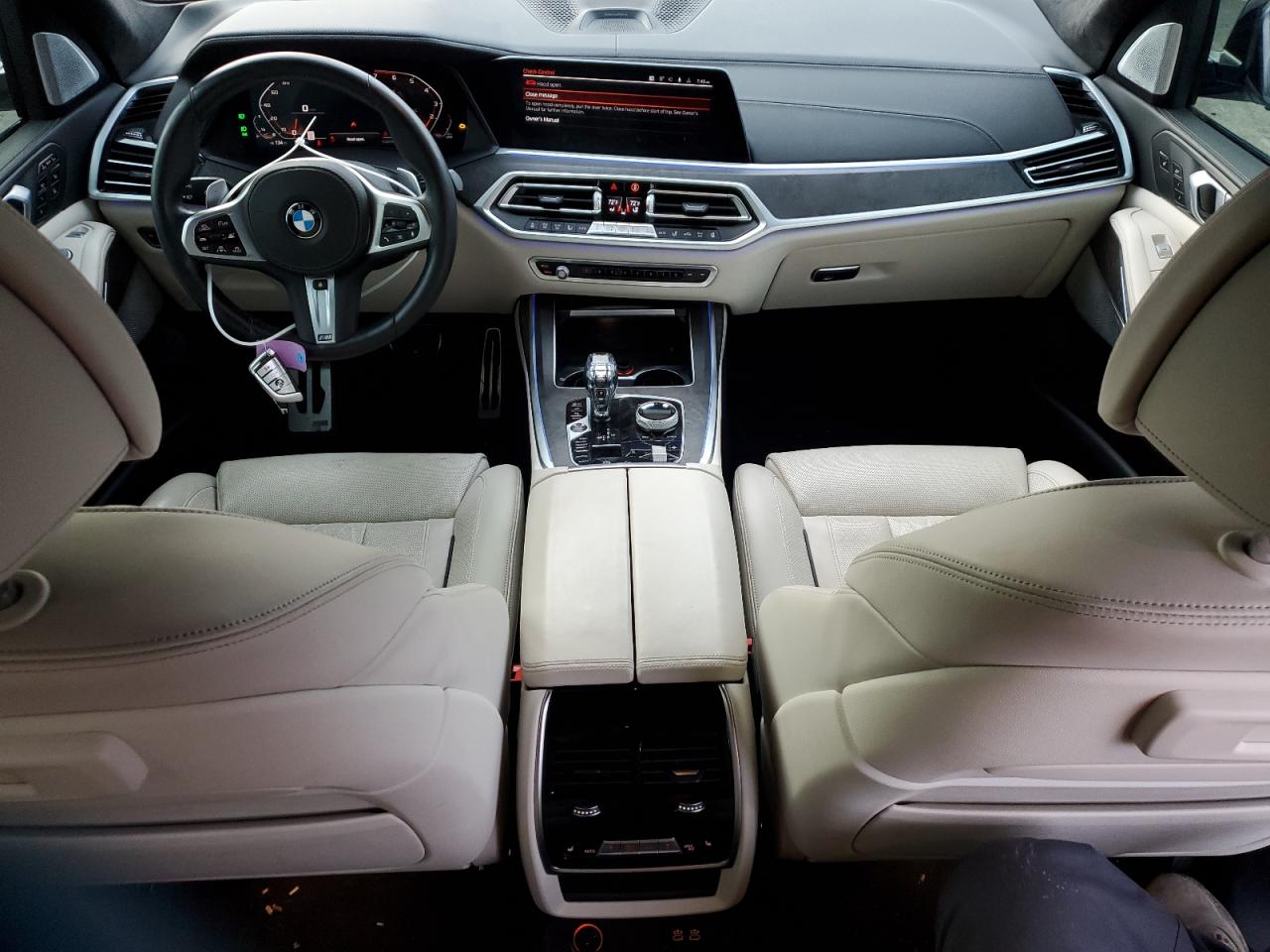 2020 BMW X7 VIN 5UXCX6C00L9C25138 Copart auction photo, front end / minor dent/scratches damage thumbnail 8