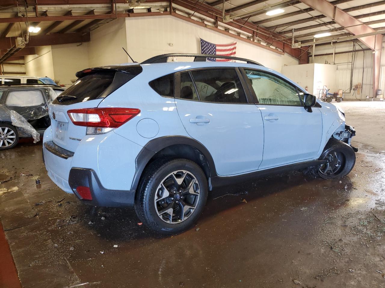 2019 Subaru XV VIN JF2GTAAC5K9278008 Copart auction photo, front end / mechanical damage thumbnail 3