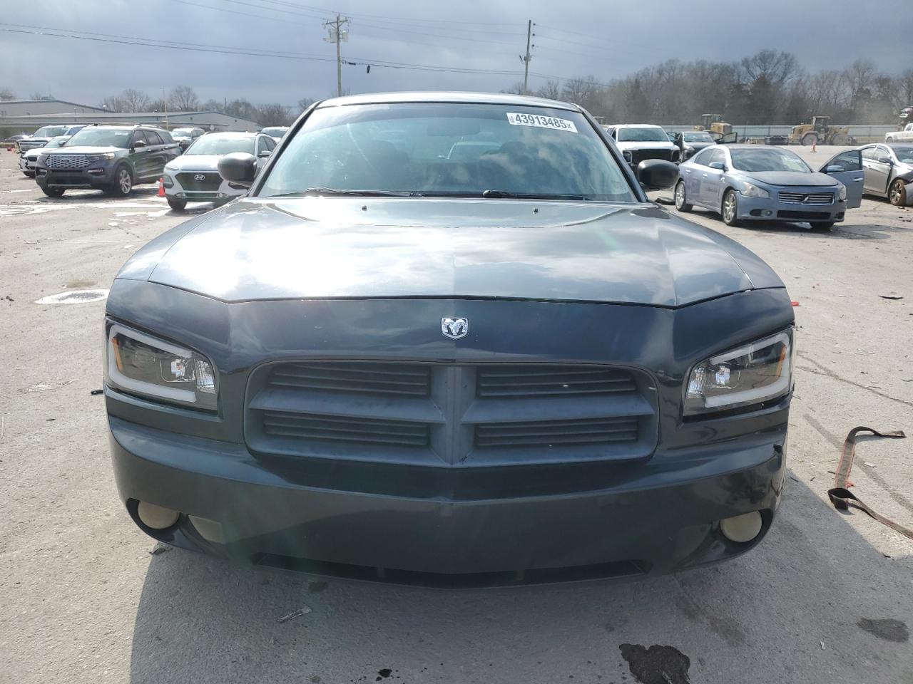 2008 Dodge Charger VIN 2B3KA43R68H276151 Copart auction photo, side / front end damage thumbnail 5