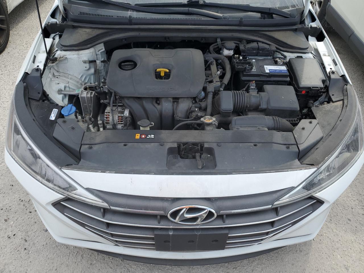 2020 Hyundai Elantra VIN 5NPD84LF2LH543570 Copart auction photo, water/flood damage thumbnail 11