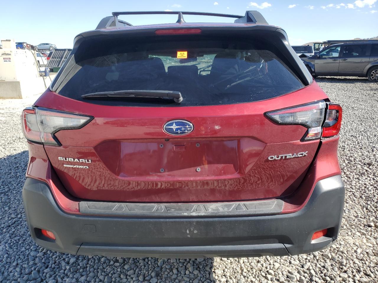 2023 Subaru Outback VIN 4S4BTACC1P3173073 Copart auction photo, rollover damage thumbnail 6
