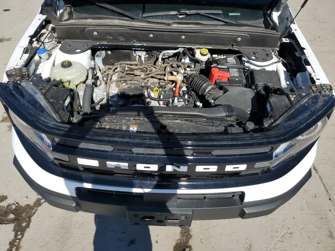 2023 Ford Bronco VIN 3FMCR9C69PRD22083 Copart auction photo, front end / side damage thumbnail 12