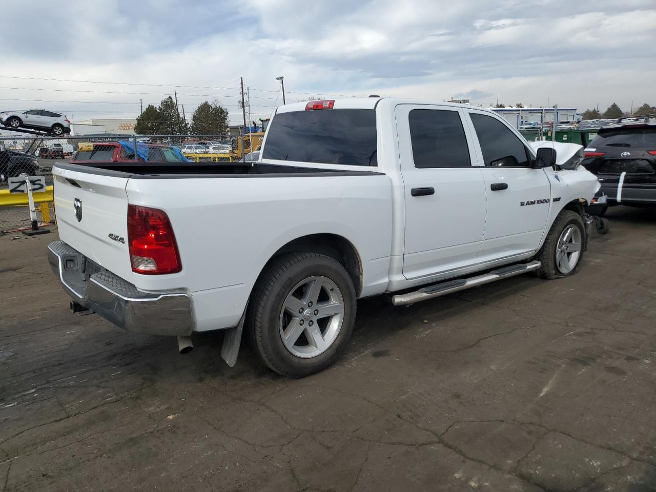 2011 Dodge RAM VIN 1D7RV1CT2BS557137 Copart auction photo, front end damage thumbnail 3