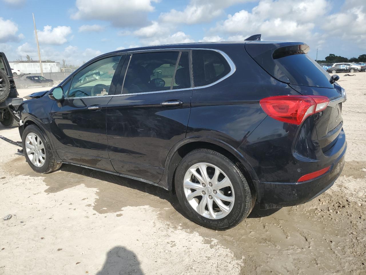 2020 Buick Envision VIN LRBFXBSA7LD112037 Copart auction photo, front end / mechanical damage thumbnail 2