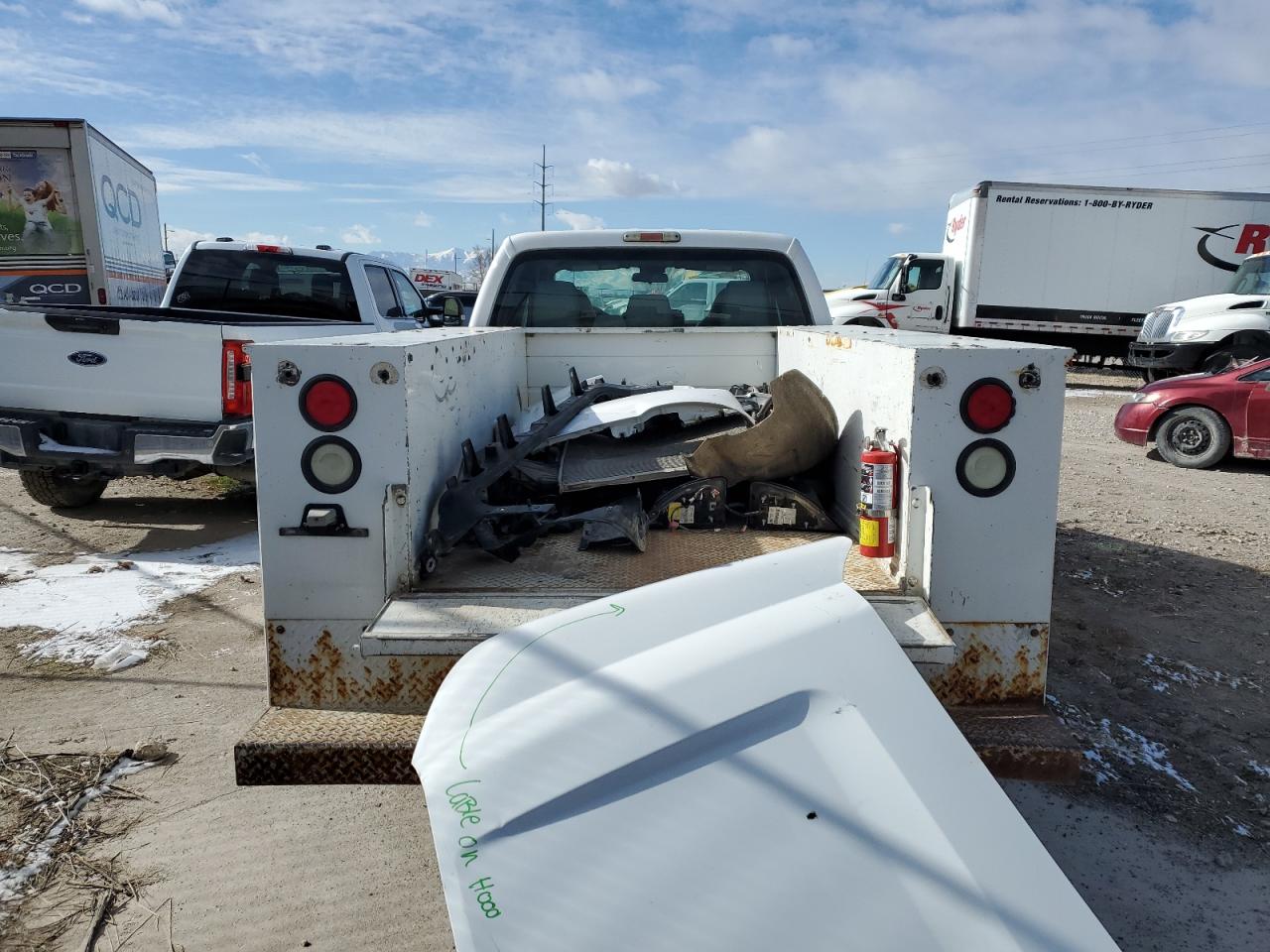 2015 Ford F350 VIN 1FT8W3B6XFED18594 Copart auction photo, front end damage thumbnail 12