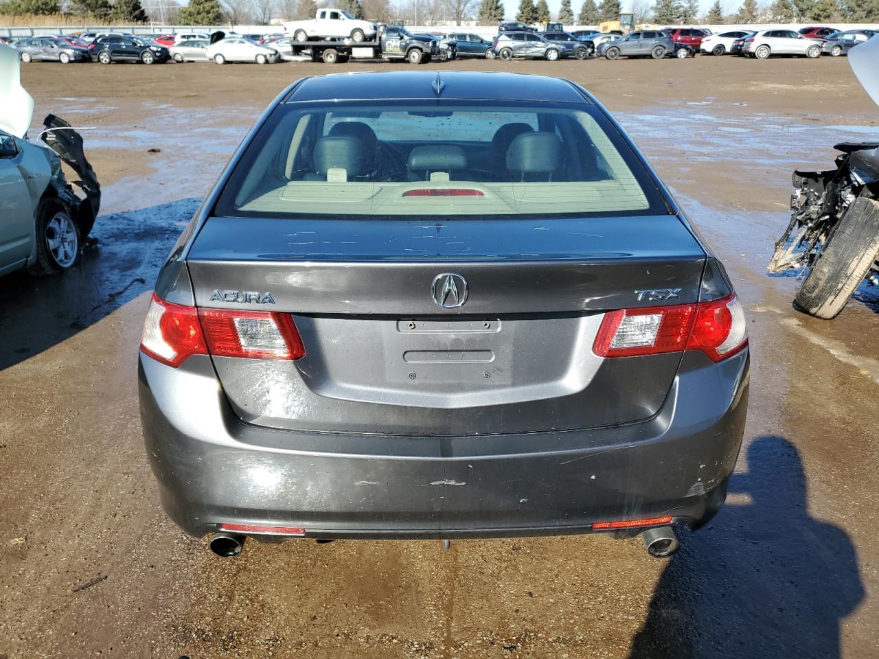2009 Acura TSX VIN JH4CU26669C010826 Copart auction photo, side / front end damage thumbnail 6