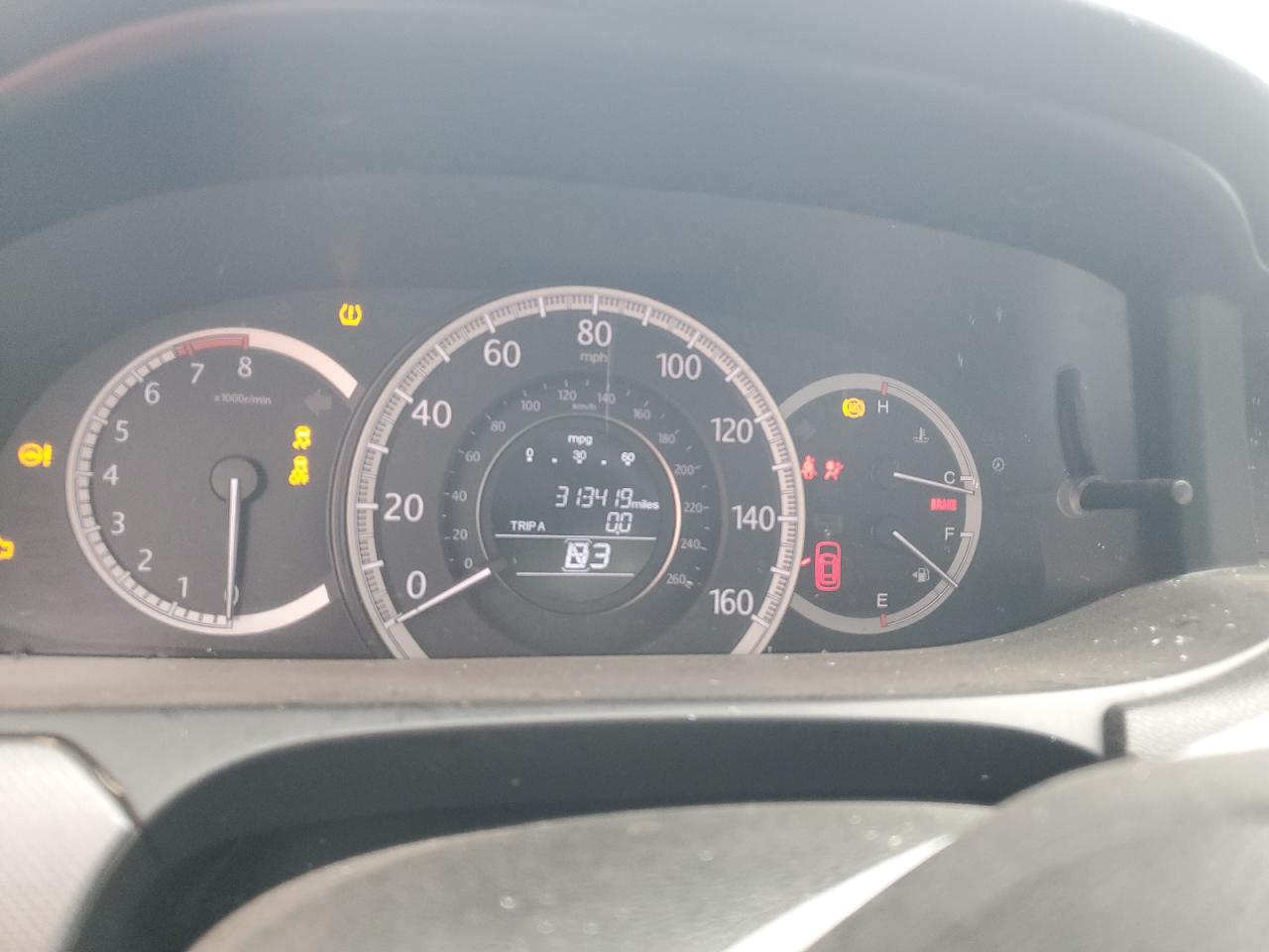 2014 Honda Accord VIN 1HGCR2F35EA018870 Copart auction photo, front end / side damage thumbnail 9