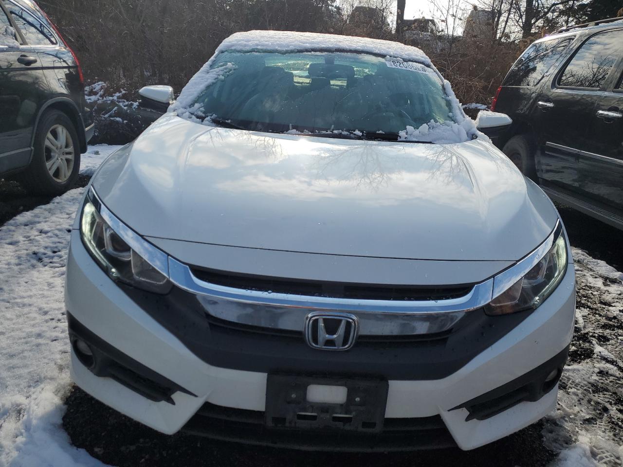 2017 Honda Civic VIN 19XFC1F71HE212856 Copart auction photo, rear end damage thumbnail 5