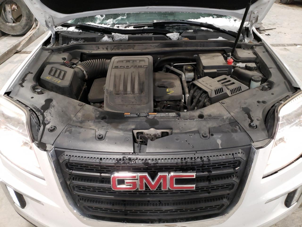 2017 GMC Terrain VIN 2GKALNEK5H6332123 Copart auction photo, front end / side damage thumbnail 12