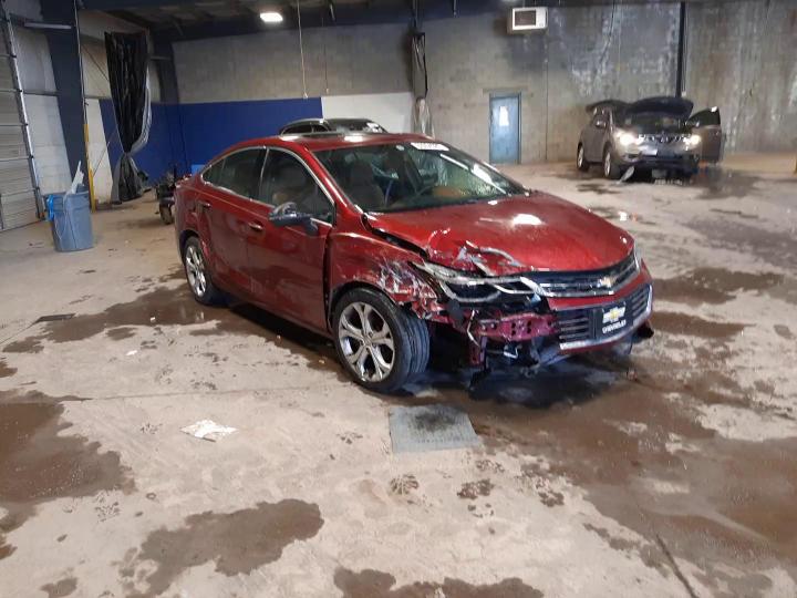 2017 Chevrolet Cruze VIN 1G1BF5SM1H7139098 Copart auction photo, front end / side damage thumbnail 13