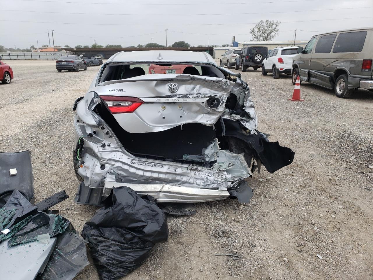 2023 Toyota Camry VIN 4T1G11AK0PU798306 Copart auction photo, rear end damage thumbnail 6