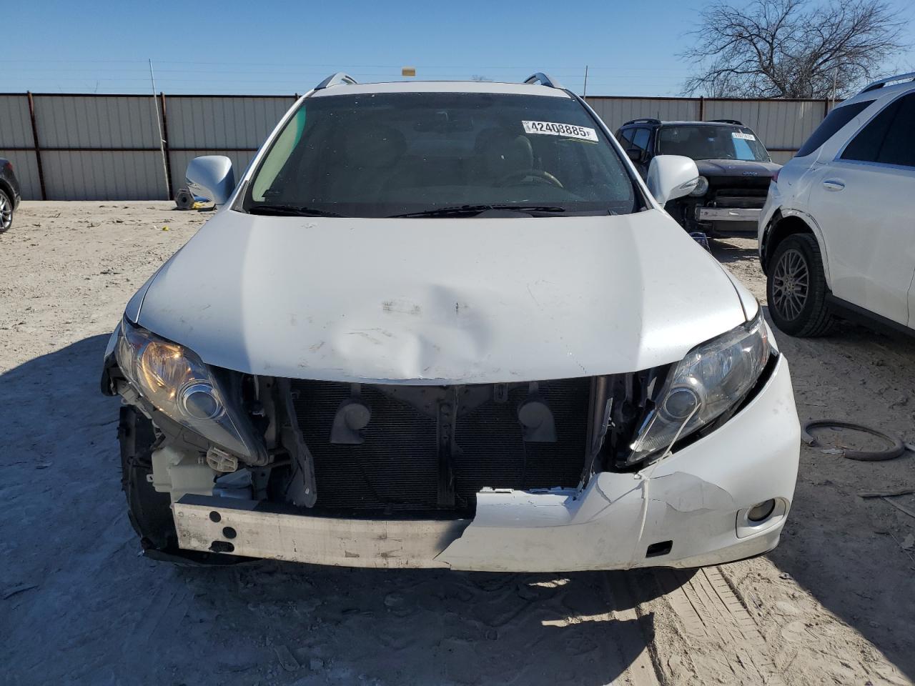 2012 Lexus RX VIN 2T2ZK1BA2CC070506 Copart auction photo, front end / minor dent/scratches damage thumbnail 5