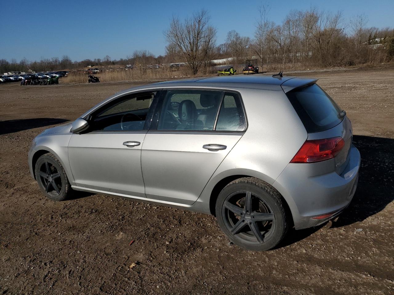2015 Volkswagen Golf VIN 3VW217AU7FM011581 Copart auction photo, normal wear damage thumbnail 2