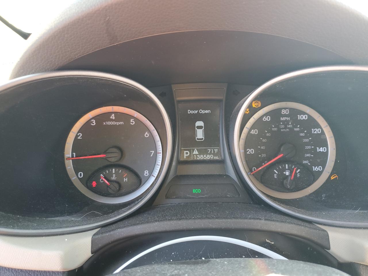 2014 Hyundai Santa Fe VIN 5XYZU3LB0EG133711 Copart auction photo, front end damage thumbnail 9