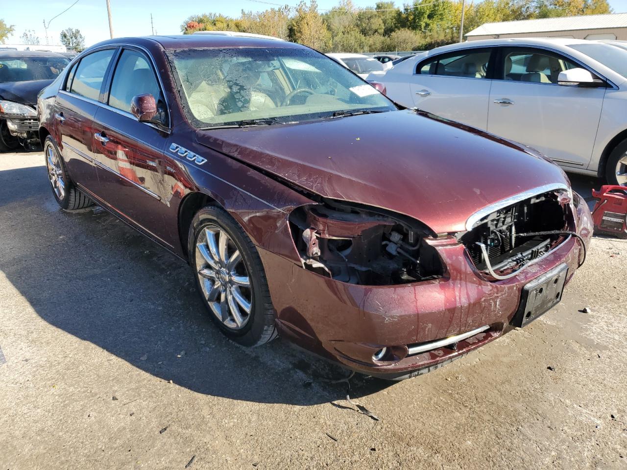 2006 Buick Lucerne VIN 1G4HE57Y36U209601 Copart auction photo, front end / minor dent/scratches damage thumbnail 4
