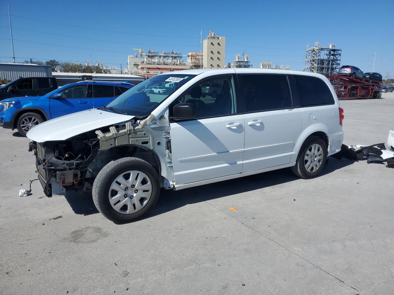 2016 Dodge Caravan VIN 2C4RDGBG1GR122087 - Copart auction photo