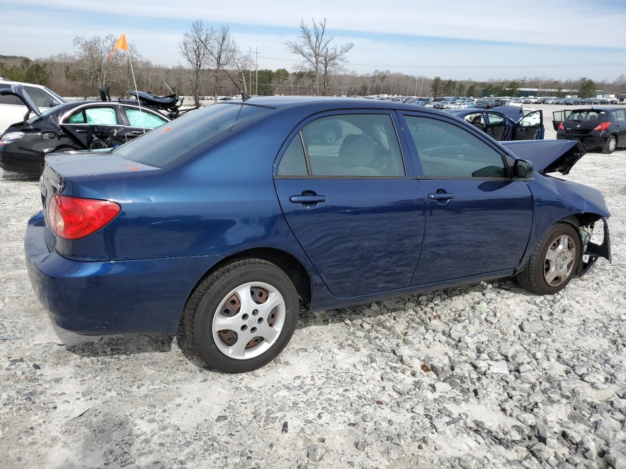 2007 Toyota Corolla VIN 2T1BR32E17C832133 Copart auction photo, front end damage thumbnail 3